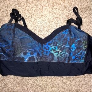 Hapari Animal Bralette Midkini Top
